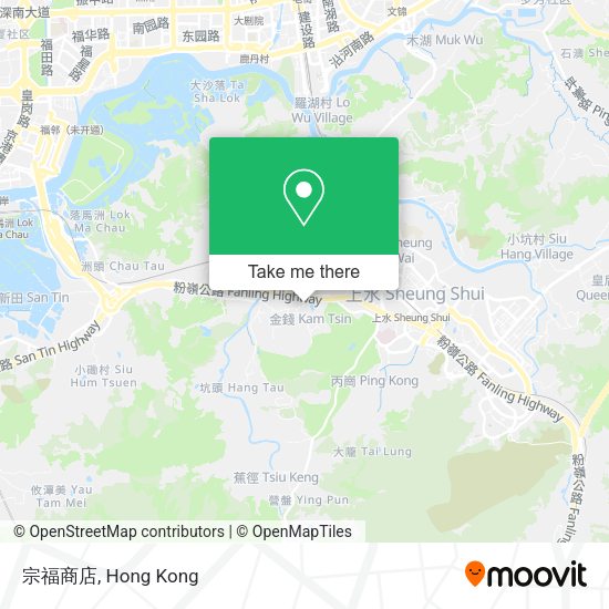 宗福商店地圖