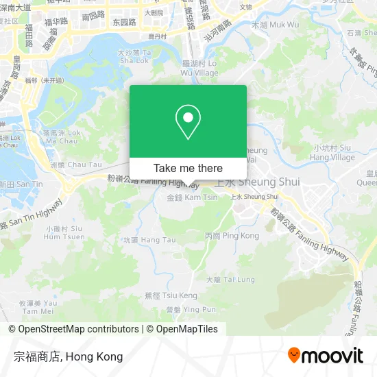 宗福商店 map