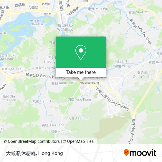 大頭嶺休憩處 map