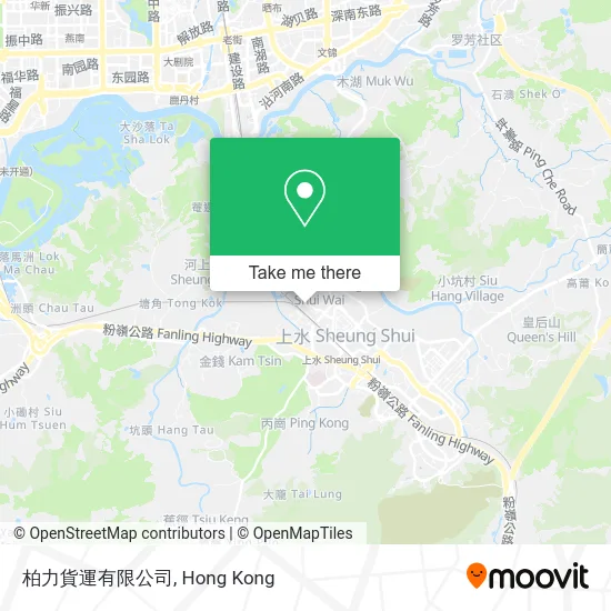 柏力貨運有限公司 map