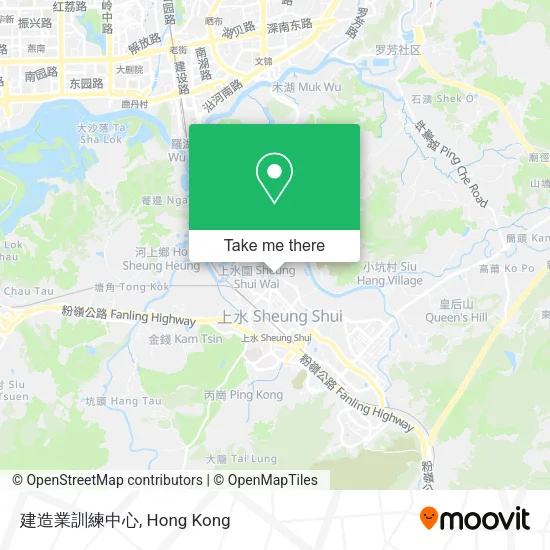 建造業訓練中心地圖