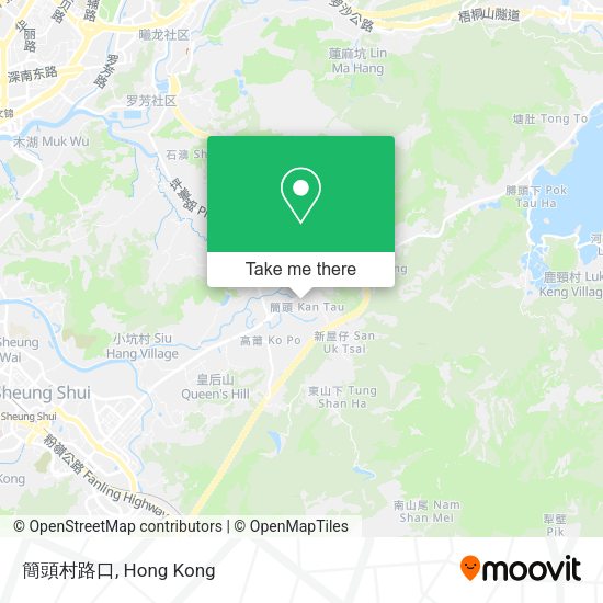 簡頭村路口 map