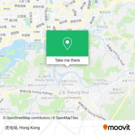 虎地坳地圖