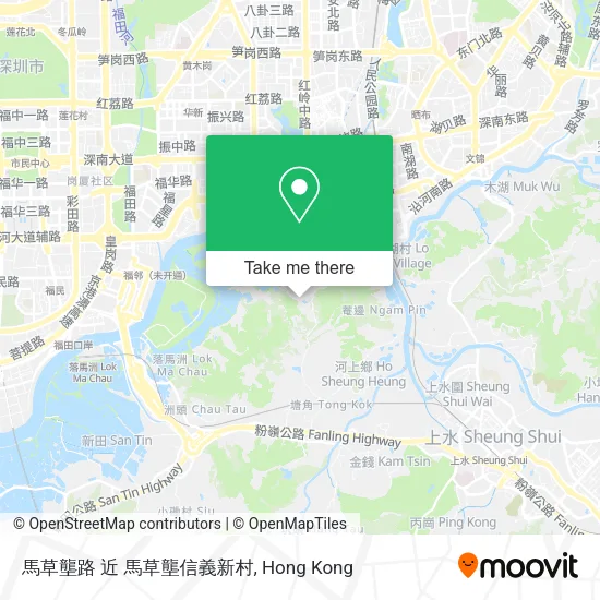 馬草壟路 近 馬草壟信義新村地圖