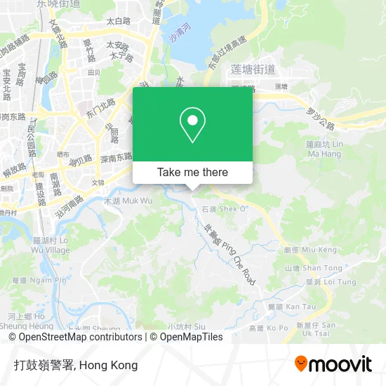 打鼓嶺警署 map