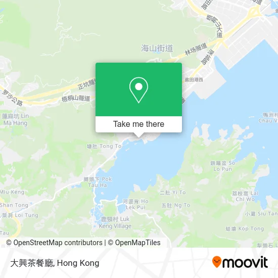 大興茶餐廳 map