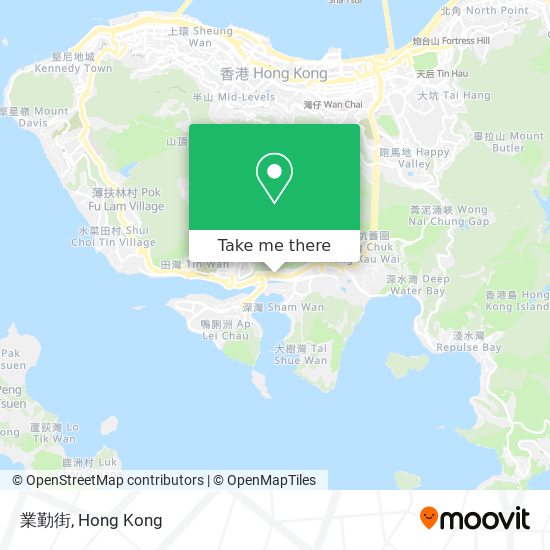 業勤街 map