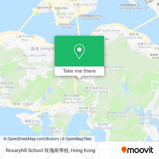 Rosaryhill School 玫瑰崗學校 map