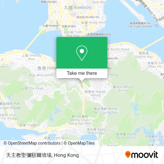 天主教聖彌額爾墳場 map