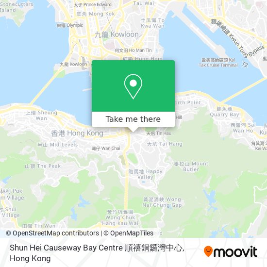 Shun Hei Causeway Bay Centre 順禧銅鑼灣中心 map