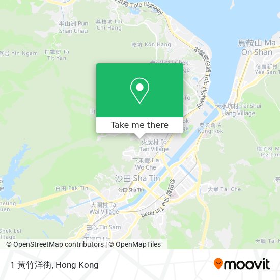 1 黃竹洋街 map