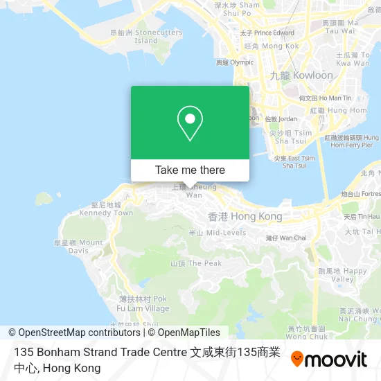 135 Bonham Strand Trade Centre 文咸東街135商業中心地圖