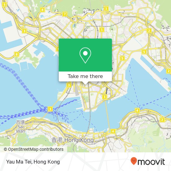 Yau Ma Tei map