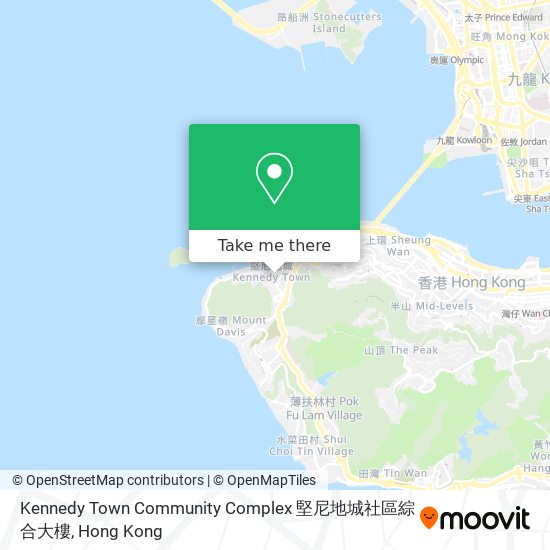 Kennedy Town Community Complex 堅尼地城社區綜合大樓 map