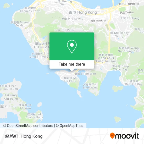 綠悠軒地圖
