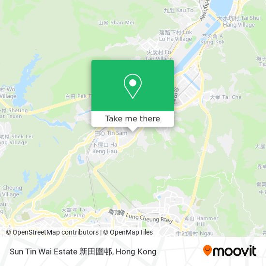 Sun Tin Wai Estate 新田圍邨 map