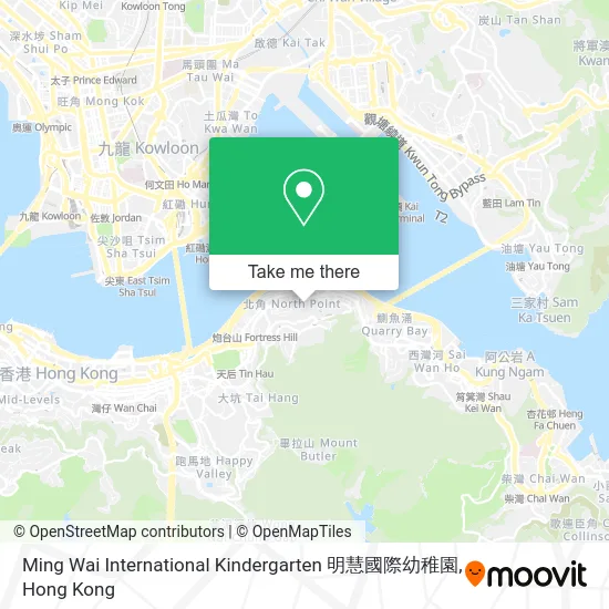 Ming Wai International Kindergarten 明慧國際幼稚園 map