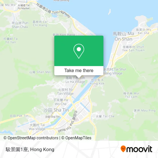 駿景園1座地圖
