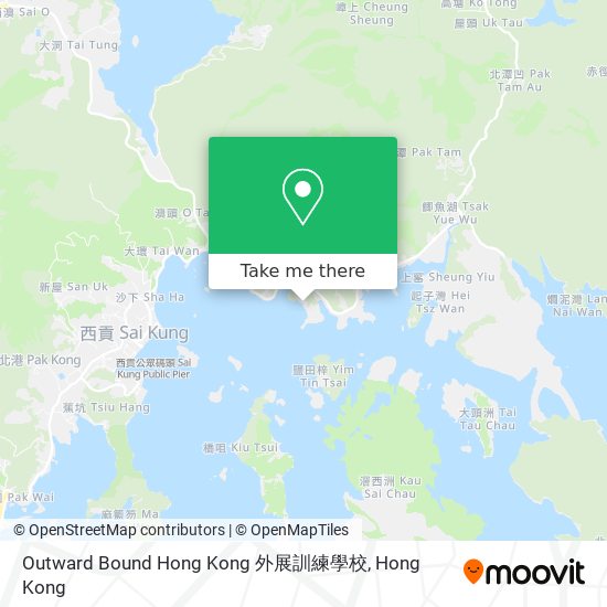 Outward Bound Hong Kong 外展訓練學校 map