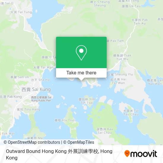 Outward Bound Hong Kong 外展訓練學校 map