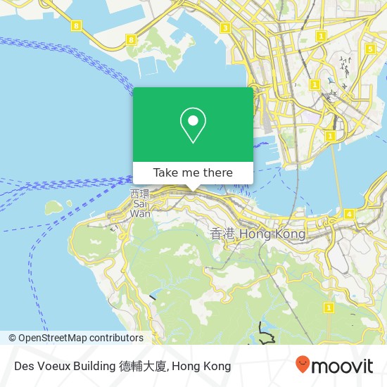 Des Voeux Building 德輔大廈 map