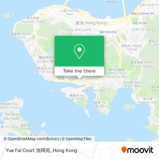 Yue Fai Court 漁暉苑 map