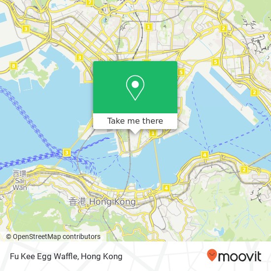 Fu Kee Egg Waffle map