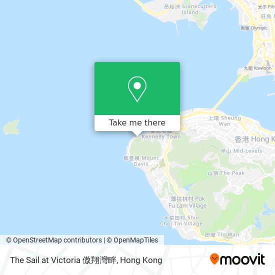 The Sail at Victoria 傲翔灣畔地圖