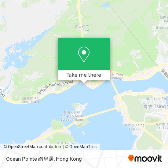 Ocean Pointe 縉皇居 map