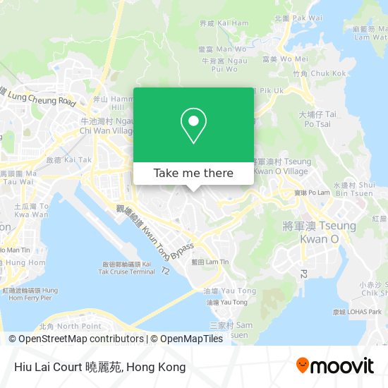 Hiu Lai Court 曉麗苑 map