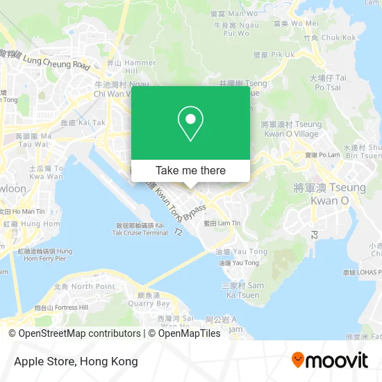 Apple Store map