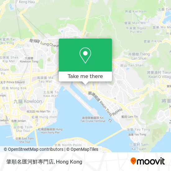 肇順名匯河鮮專門店地圖