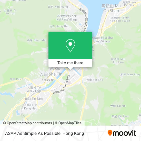 ASAP As Simple As Possible map