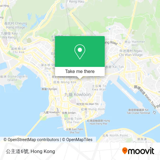 公主道6號 map