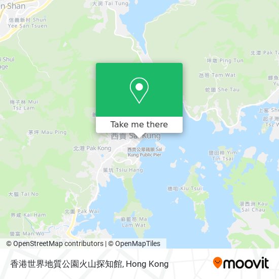 香港世界地質公園火山探知館 map