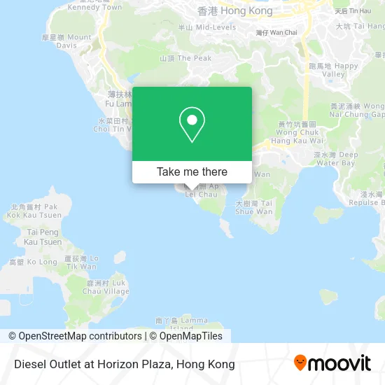 Diesel Outlet at Horizon Plaza map