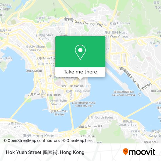 Hok Yuen Street 鶴園街 map