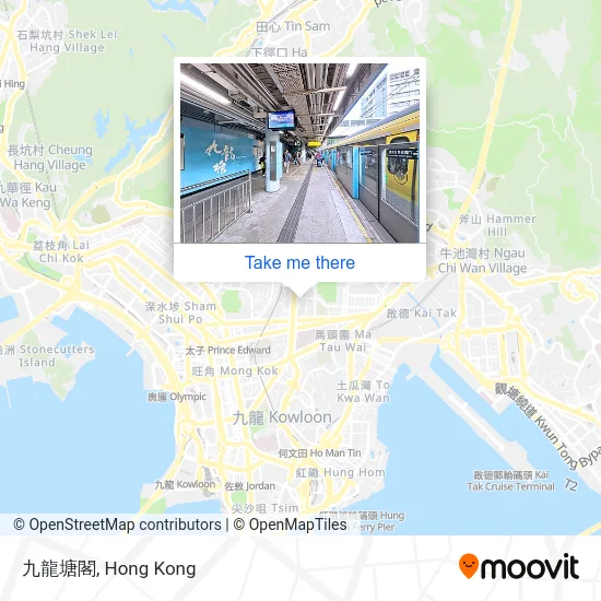 九龍塘閣 map