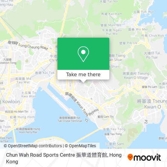 Chun Wah Road Sports Centre 振華道體育館 map