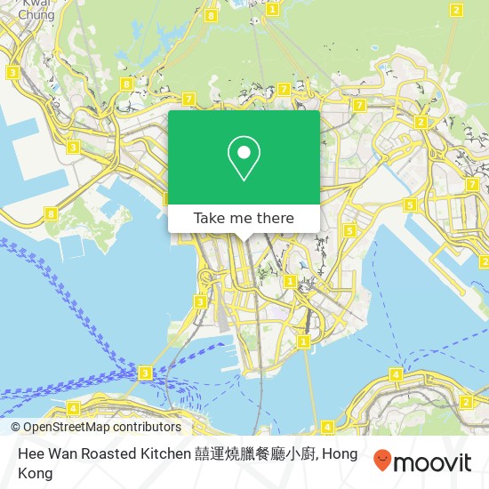 Hee Wan Roasted Kitchen 囍運燒臘餐廳小廚 map