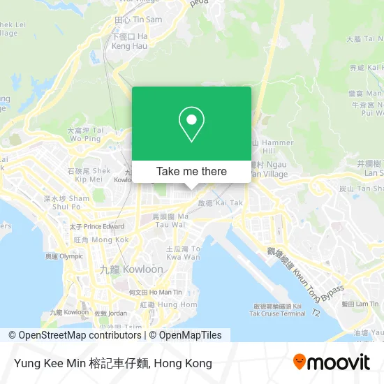 Yung Kee Min 榕記車仔麵 map