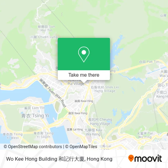 Wo Kee Hong Building 和記行大廈地圖