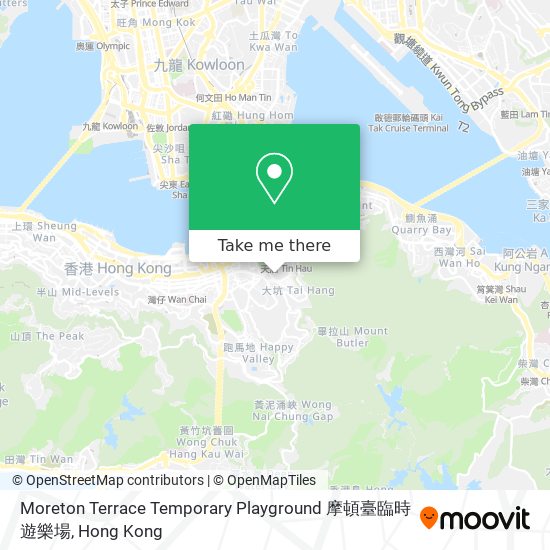 Moreton Terrace Temporary Playground 摩頓臺臨時遊樂場 map