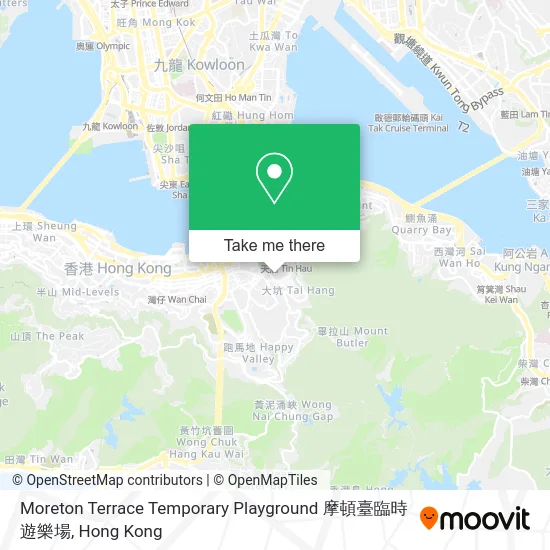 Moreton Terrace Temporary Playground 摩頓臺臨時遊樂場 map