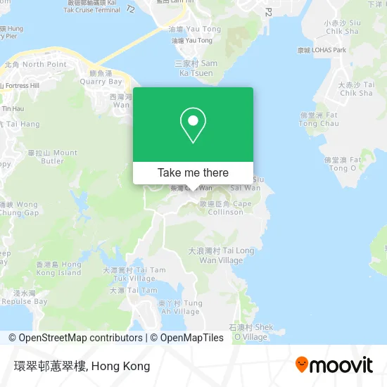 環翠邨蕙翠樓地圖