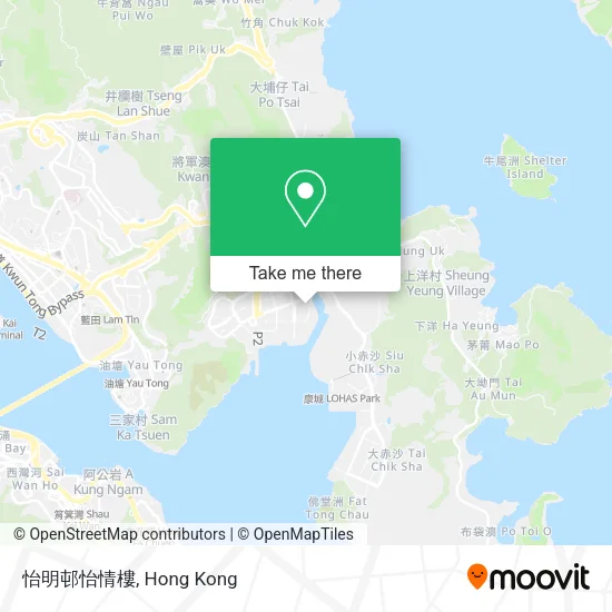 怡明邨怡情樓地圖