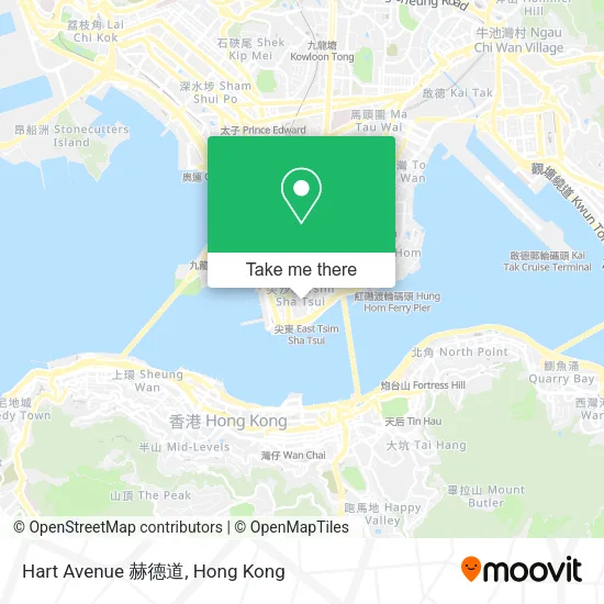 Hart Avenue 赫德道 map