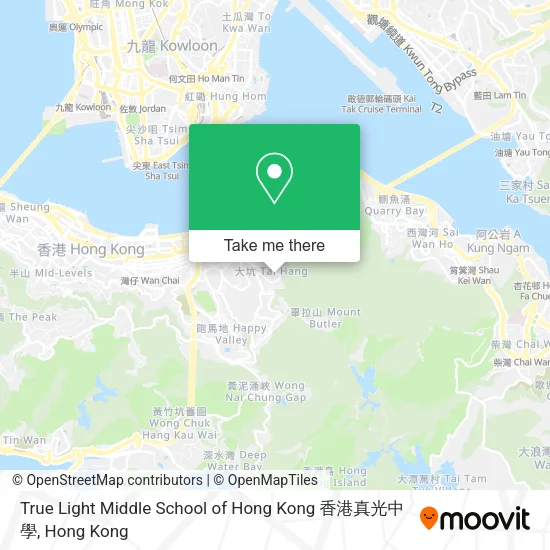 True Light Middle School of Hong Kong 香港真光中學 map