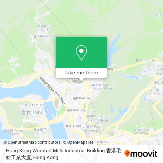 Hong Kong Worsted Mills Industrial Building 香港毛紡工業大廈 map