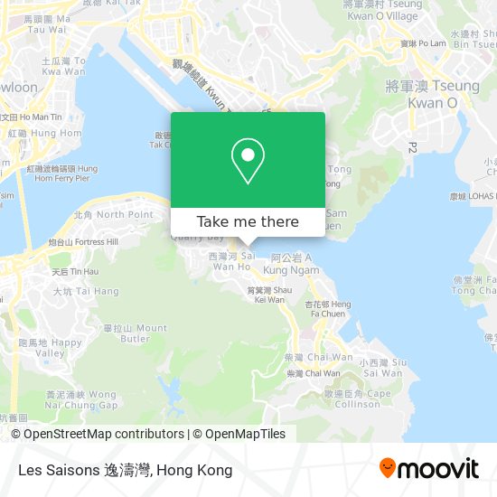 Les Saisons 逸濤灣地圖